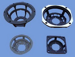 horn basin frame bracket aluminum die casting