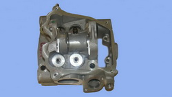 cylinder head aluminum low pressure casting foundry