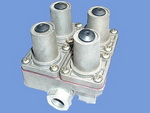 four circuit protection valves